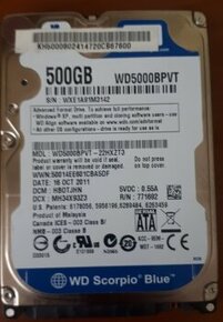 WD 500 GB