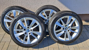 Alu kola Škoda Octavia 3 Trius 17" 5x112 + pneu 225/45/17