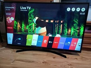 4K Smart TV LG 55UK6470-uhlopříčka 140cm