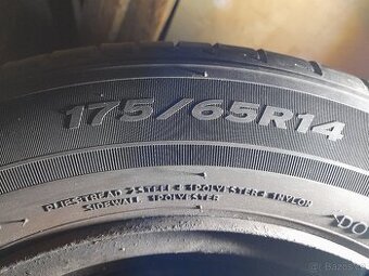 Nové letní pneu 4 ks 175/65 R14 včetně disků