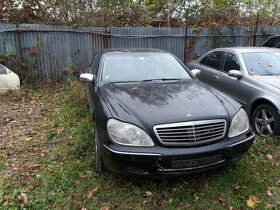 Mercedes S w220 320 CDI 150kw facelift náhradní díly - 1