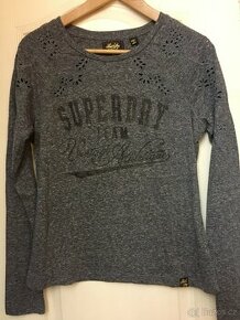 Triko s dlouhým rukávem Superdry velikost 40 - 1