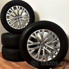 VW TOUAREG III 5x112 R18 ET25+LETNÍ 255/60R18 6mm