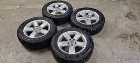 Alu kola VW 5x112 6,5x16 ET42 215/60r16 Continental zimní