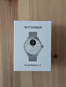 Withings Scanwatch 2 Pearl white 38 mm - Nové, nerozbalené