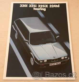 Prospekt BMW 320i 325i 325iX 324td touring E30 (1987)