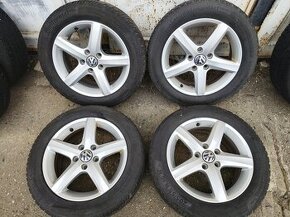 16"zimní alu sada Aspen 5x112 origo Passat B6 B7 Touran Golf