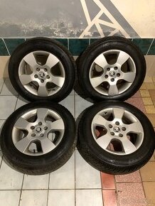 Alu kola Škoda R15 5X112 ZIMNÍ PNEU 195/65 R15 CONTINENTAL