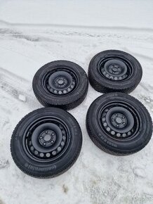 Zimní kola 5x112 195/65/15,Škoda, Audi,Vw,Seat,2000Kč