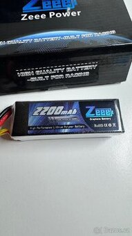 Zeee 4S Lipo baterie 2200mAh 14,8V 120C -2ks - 1