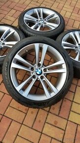 ALU kola BMW 5x120 R18 zimní pneu 225/45/18 4x7mm - 1