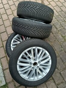 VW GOLF 6 7 Caddy Touran orig.alu 205/55/16 5x112