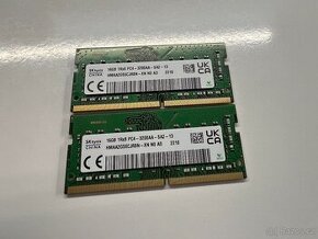 Operační paměťi SKHynix 16GB(32GB), DDR4, 3200Mhz