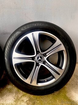 ALU kola/letní gumy 225/55r17 mercedes benz E (W213) r.2019 - 1