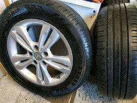 Alu kola Hyundai IX35 5x114,3 r17 Originál, pneu6mm225/60/17 - 1