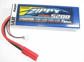 RC Li-pol ZIPPY Flightmax 5200mAh, 7.4V, 2S2P, 30C - 1