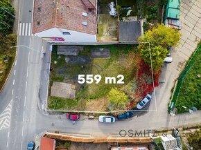 Pronájem oploceného pozemku 559m2, Praha 8 Libeň