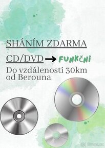 Sháním zdarma CD/DVD