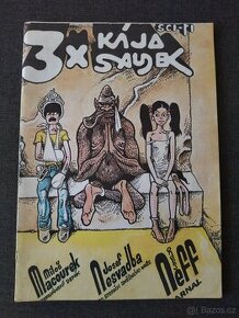 3x Kája Saudek - komiksy