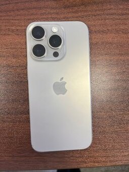 Iphone 15 pro 128gb přírodní Titanium