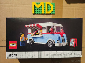LEGO 40681 Retro pojízdné občerstvení GWP 2024 - 1