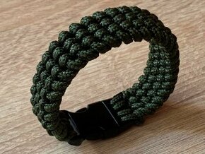 PARACORD NÁRAMEK (18 CM) ARMY STYL - 1