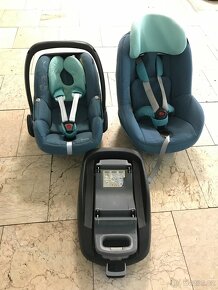 3in1 vajíčko 0-13kg + autosedačka 9-18kg + ISOFIX base