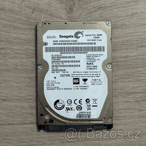 SSHD disk SEAGATE 500GB 8GB SSD NAND 2,5" SATA