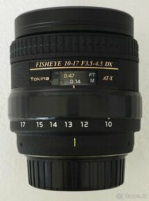 Tokina AT-X 107 10-17mm f/3,5-4,5 DX Fisheye pro Nikon