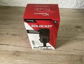 Mikrofon - HyperX SoloCast Black - Nový -