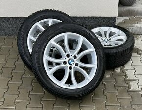 orig. BMW 19'' alu. kola se zimní pneu na X5, X6 (F15,F16)