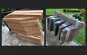 PLOTOVKY / PLOTOVÉ PLAŇKY - dřevo masiv