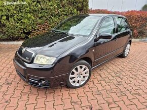 Škoda Fabia RS 1.9TDI 96kW,bez koroze,klima,serviska,tempoma