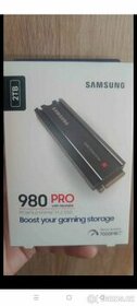 NOVÝ Samsung 980 PRO heatsink NVMe M.2 ssd, 2 TB