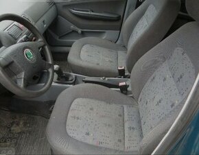 Interiér škoda fabia 1.9 tdi