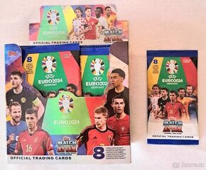 Topps Attax Euro 2024 fotbalové kartičky