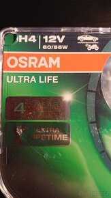 OSRAM Žárovky H 4 Ultra Life sada do světel aut