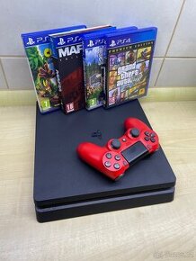 PlayStation 4 + 4 hry