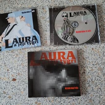 Prodám 2x CD Laura a její tygři - 1