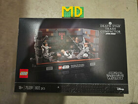 LEGO 75339 Drtič odpadků Hvězdy smrti diorama - 1