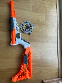 Nerf pistol - N-Strike sharpfire Blaster gun with Barrel