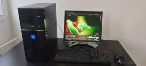 Čtyřjádrový počítač s 8GB RAM 1000GB HDD Geforce GT210