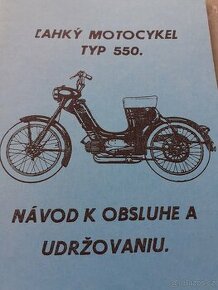 JAWA 550 Návod k obsluze - 1