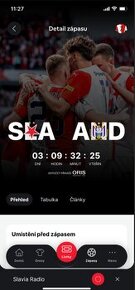 3 vstupenky Slavia - Anderlecht, za originalni ceny