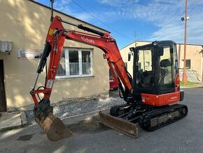 Pásový bagr Kubota KX037-4,2021,KLIMA,2xhyd.vývod