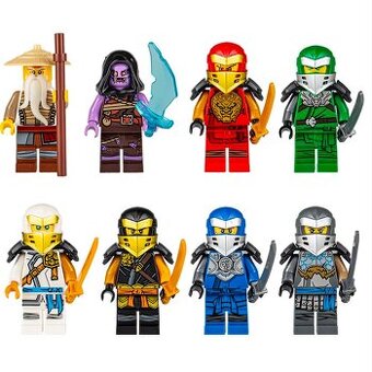 Figurky Ninjago set 8 ks - 1