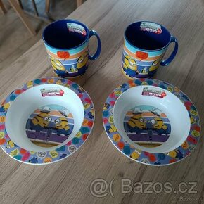 MINNIONS (Mimoni): miska + hrneček 350ml (snídaňový set/sada - 1