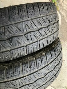 225/65 16C HANKOOK 2ks Pěkné - 1