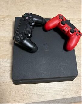 PlayStation 4 Slim + 4 x ovladač