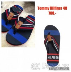 Nové originální žabky Tommy Hilfiger vel. 40 - 1